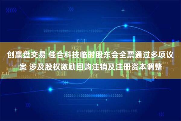 创赢盘交易 佳合科技临时股东会全票通过多项议案 涉及股权激励回购注销及注册资本调整